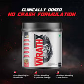 5 - MuscleBlaze Pre Workout WrathX, 1.12 lb Fruit Fury
