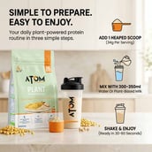 7 - AS-IT-IS Nutrition ATOM Plant Protein Complex, 2.2 lb Choco Hazel Fusion