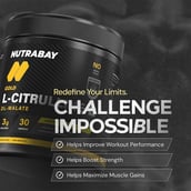 4 - Nutrabay Gold Citrulline Malate,  0.26 lb  Lemon 