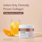 5 - HealthKart HK Vitals Skin Radiance Collagen,  100 g  Mango