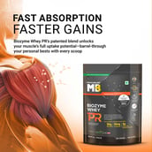 11 - MuscleBlaze Biozyme Whey PR, 2.2 lb Cookies & Cream