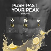 3 - Nutrabay Gold Micronised Creatine Monohydrate, Lemon 0.55 lb