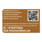 4 - MuscleBlaze Protein Bar (10 gm Protein),  1 bar(s)  Choco Almond 