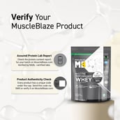 9 - MuscleBlaze Biozyme Performance Whey,  2.2 lb  Refill Pack Magical Mango
