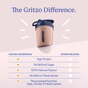 6 - Supermilk Gritzo Growth for Girl 10 to 12 years,  800 g  Double Chocolate