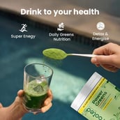 5 - Rooted Active Naturals Super Greens Flavour Mint, 250 g