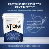 8 - AS-IT-IS Nutrition ATOM PWR Whey Protein XL,  8.8 lb  Double Rich Chocolate 