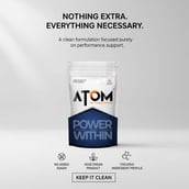 6 - AS-IT-IS Nutrition ATOM PWR Whey Protein XL,  4.4 lb  Double Rich Chocolate 