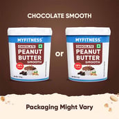 2 - Myfitness by brnd.me Chocolate Peanut Butter, 1.2 kg Smooth