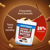 7 - Myfitness by brnd.me Chocolate Peanut Butter, 1.2 kg Smooth
