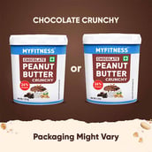 2 - Myfitness by brnd.me Chocolate Peanut Butter, 1.25 kg Crunchy