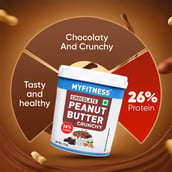 7 - Myfitness by brnd.me Chocolate Peanut Butter, 1.25 kg Crunchy