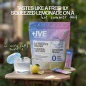 9 - Curiously +IVE Electrolytes Drink Mix Hydration + Recovery, 20 sachets/pack Lemonade