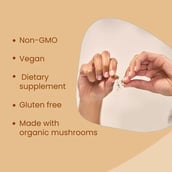2 - Rooted Active Naturals Tremella Organic Mushroom Extract, 60 veggie capsule(s)