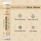 3 - DR. HARLE Glutathione Skin Glow Effervescent,  Strawberry (Pack of 2)  15 tablets 