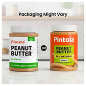 2 - Pintola All Natural Peanut Butter, 1 kg Crunchy