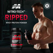 5 - MuscleTech Performance Series NitroTech Ripped, 2 lb Chocolate Fudge Brownie