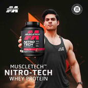 7 - MuscleTech NitroTech Whey Protein,  3.8 lb  Milk Chocolate 