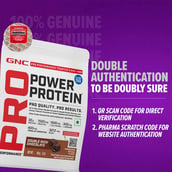 10-(1 - GNC Pro Performance Power Protein, 1 lb Double Rich Chocolate