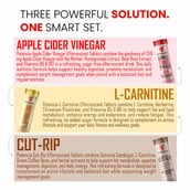 9 - Potencia Fat Loss Kit, 3 Piece(s)/Pack Apple Cider Vinegar + Cut-Rip + L-Carnitine Effervescent Tablets