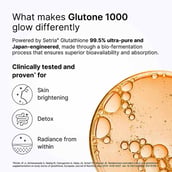 2 - Glutone 1000 Setria Glutathione Effervescent,  Unflavoured (Pack of 3)  15 tablet(s) 