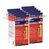 1 - Supermilk Gritzo Growth+ for Girl 13+ years,  333 g  Double Chocolate 