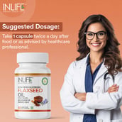 8 - INLIFE Flaxseed Oil-Omega 3,6,9, 60 veggie capsule(s)