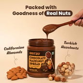 4 - Supermilk Gritzo Growth for Boy/Girl 2-6 years, 400 g Chocolate with Spread