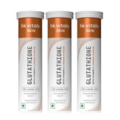 HK Vitals Glutathione Effervescent with Vitamin C 45 Tabs Orange