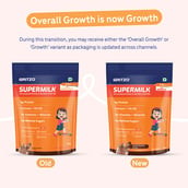 Supermilk Gritzo Growth for Girl 7 to 9 years, 800 g Double Chocolate