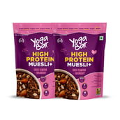 1 - Yogabar High Protein Muesli, 850 g Choco Almond Cranberry (Pack of 2)