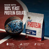 6 - MuscleBlaze Yeast Protein, 2.2 lb Rich Chocolate