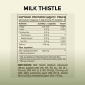14 - GNC Milk Thistle 1000mg,  60 capsules 
