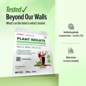 4 - GNC Plant Protein Isolate, 1 lb Chocolate Hazelnut