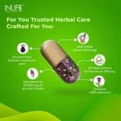 9 - INLIFE Milk Thistle (800mg), 120 veggie capsule(s)