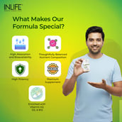 4 - INLIFE Calcium Zinc Magnesium Vitamin D+K2, 60 tablet(s) Unflavoured