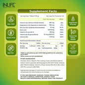 9 - INLIFE Calcium Zinc Magnesium Vitamin D+K2, 60 tablet(s) Unflavoured