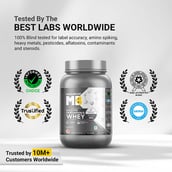 4 - MuscleBlaze Biozyme Performance Whey, 2.2 lb Strawberry Sundae