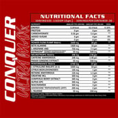 3 - Ripped Up Nutrition Conquer Ultra Maxx, 0.66 lb Peach Mango