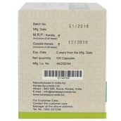 barcode - Kerala Ayurveda Pilogest,  100 capsules 