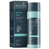 product - Biotique Bio Sea Kelp Protein Hair & Body Wash,  120 ml  for Hair & Skin 