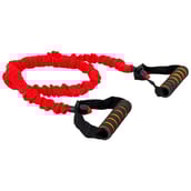 1 - B Fit USA Premium Resistance Band with Nylon Cover and Bag,  Red Level 1  Free Size 