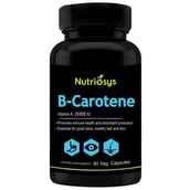 Nutriosys B Carotene (25000 IU), 90 capsules
