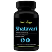 Nutriosys Shatavari (250 mg),  90 veggie capsule(s) 