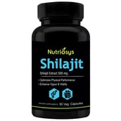 Nutriosys Shilajit (500 mg),  90 veggie capsule(s) 