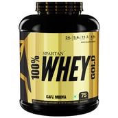 Spartan Nutrition 100% Whey Protein Gold Series,  5 lb  Cafe Mocha 