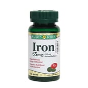 Nature's Bounty Iron 65 Mg, 100 tablet(s)