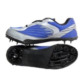 Nivia Zion Jumping Running Spike Shoes, Blue/Silver 7