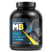 2 - MuscleBlaze Whey Performance (70%) Protein OP,  4.4 lb  Chocolate 