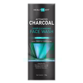 Front - HealthKart Activated Charcoal Deep Cleansing Face Wash,  100 g  for All Skin Types 